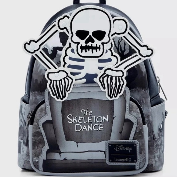 NWT Skeleton Dance Mini Backpack - Picture 1 of 4